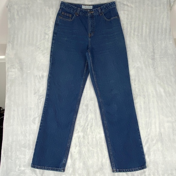 Denver Hayes Classic Fit High Rise Blue Jeans Women's Sz 10/32 - Picture 3 of 10